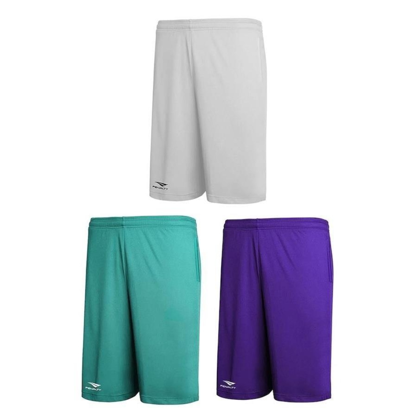 Kit de Bermudas Penalty X com 3 Unidades - Masculina - Foto 2