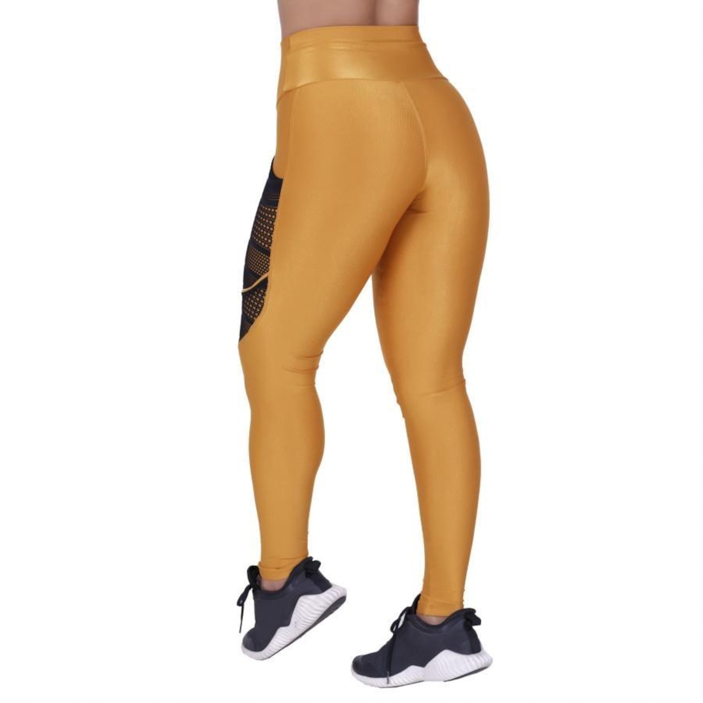 Calça Legging Orbis Fitness Modeladora Bolso Celular Detalhe Tela - Feminina - Foto 3