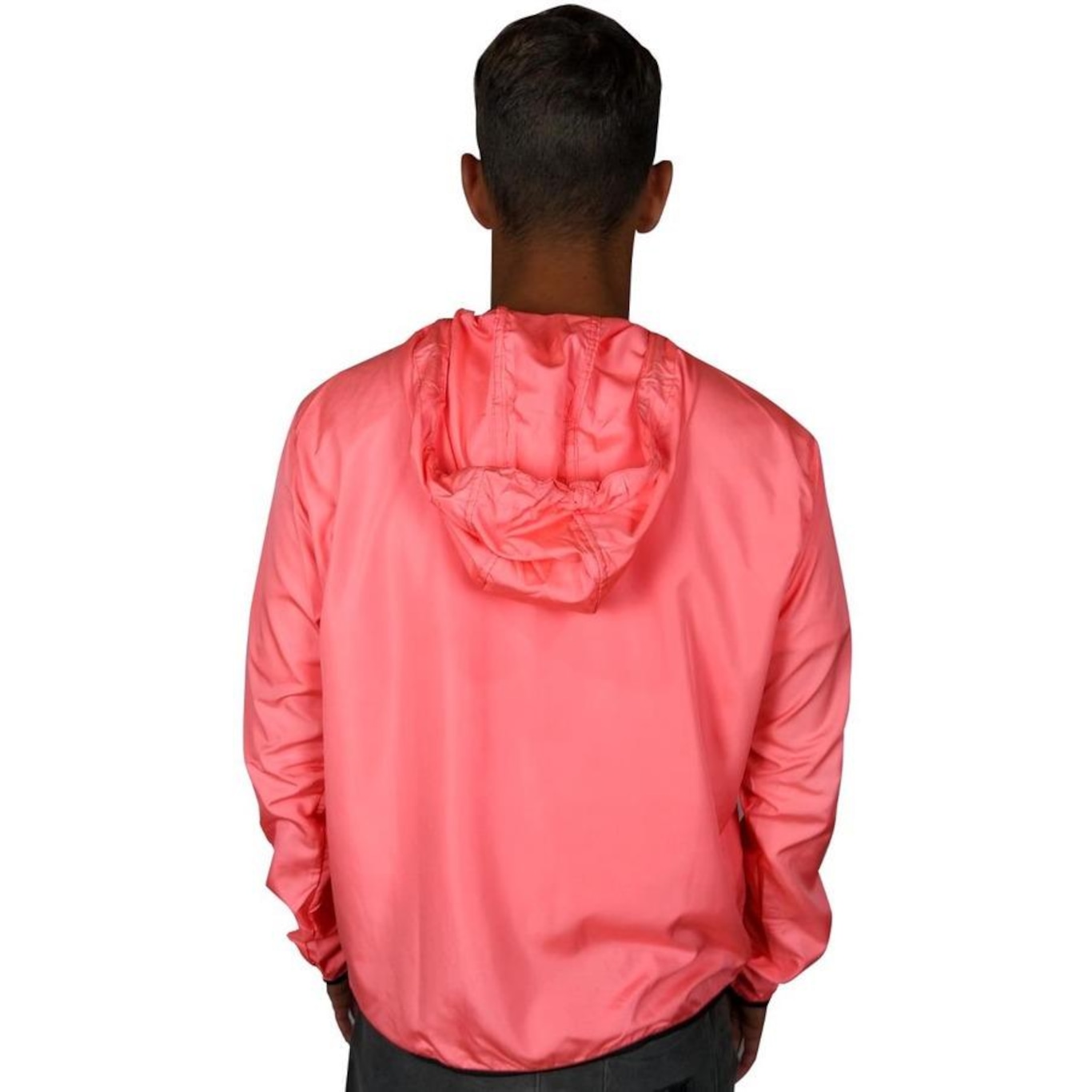 Jaqueta Corta Vento com Capuz WSS Light Flower - Masculina - Foto 3