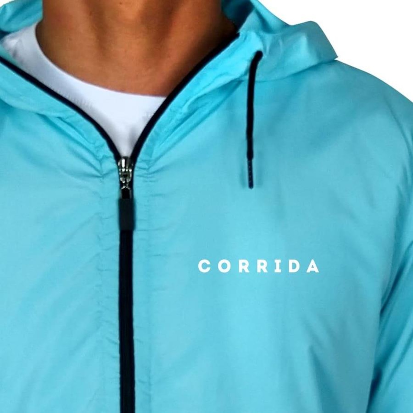 Jaqueta Corta Vento com Capuz WSS Light Corrida - Masculina - Foto 2