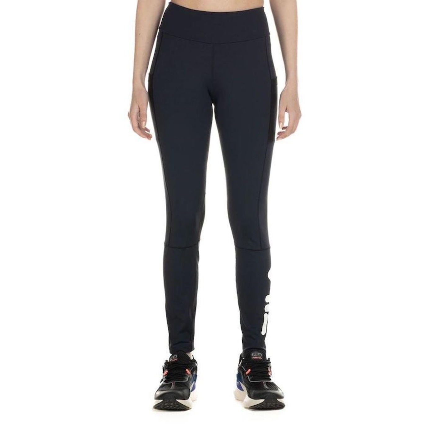 Calça Legging Fila Compress - Feminina - Foto 1