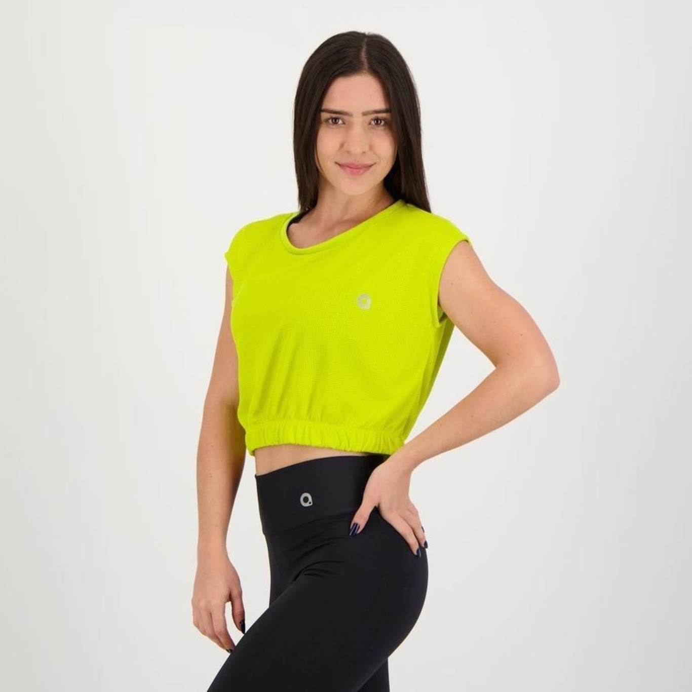 Blusa Cropped Area Marielle - Feminina - Foto 2