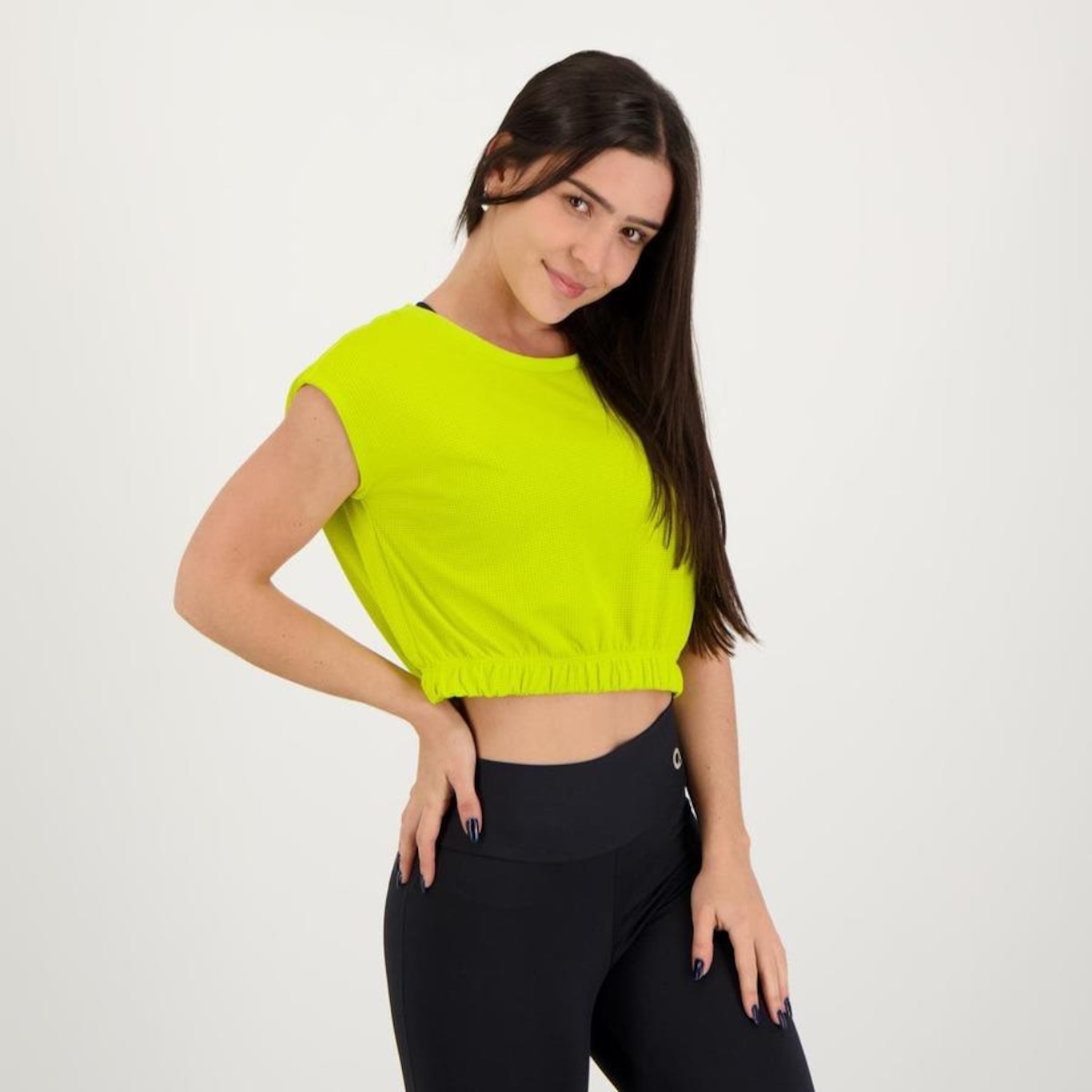 Blusa Cropped Area Marielle - Feminina - Foto 5