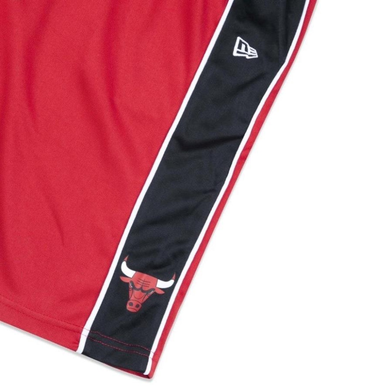 Bermuda New Era NBA Chicago Bulls Jersey Core Cut - Masculina - Foto 3