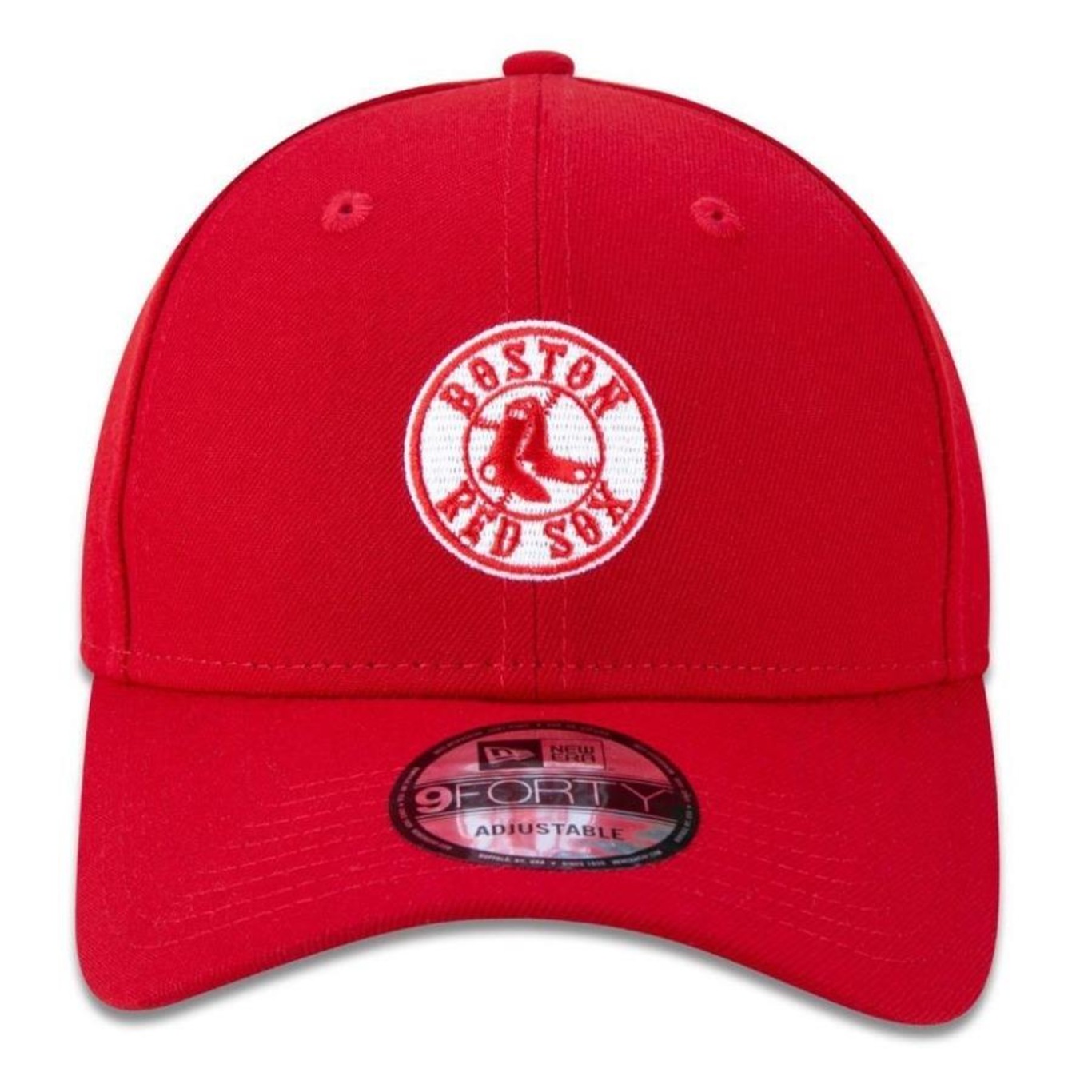 Boné Aba Curva New Era Boston Red Sox 940 Core Team - Snapback - Adulto - Foto 4