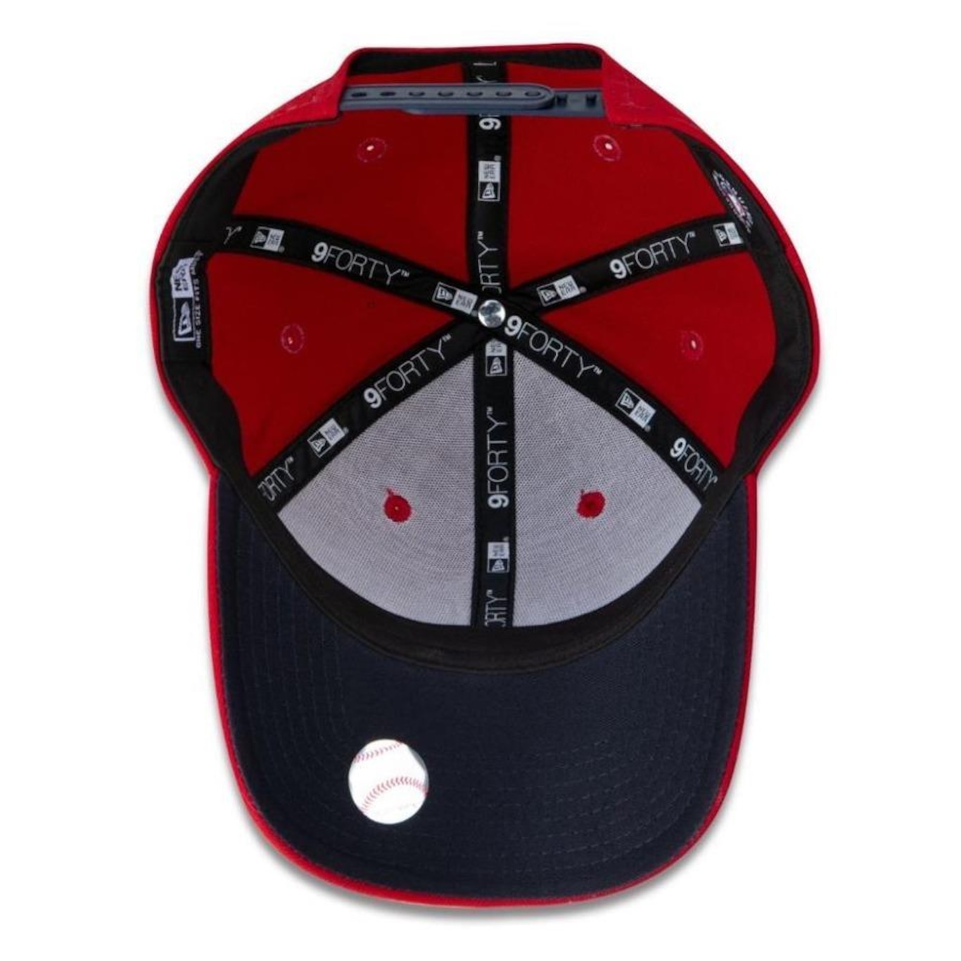 Boné Aba Curva New Era Boston Red Sox 940 Core Team - Snapback - Adulto - Foto 5