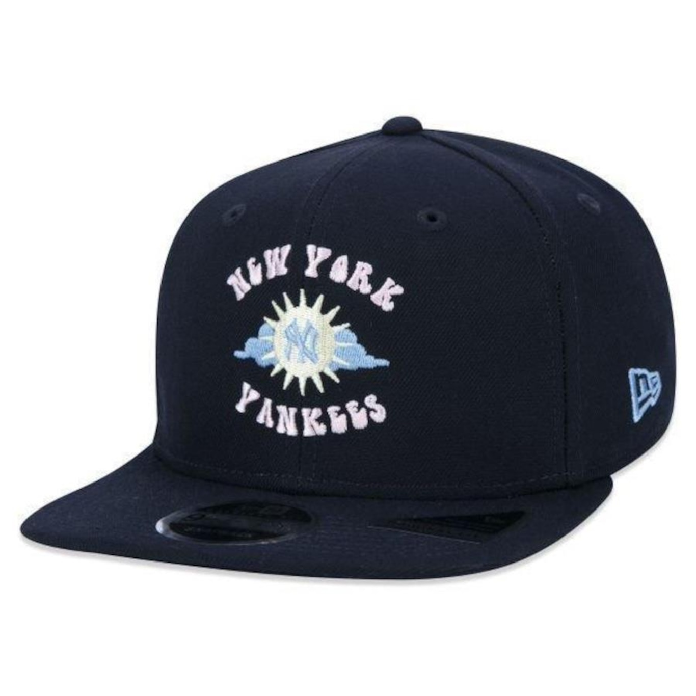 Boné Aba Reta New Era New York Yankees 950 Retro Soundtrack Sun - Snapback - Adulto - Foto 1