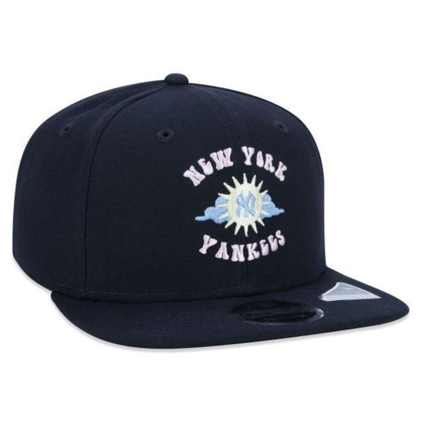 Boné Aba Reta New Era New York Yankees 950 Retro Soundtrack Sun - Snapback - Adulto - Foto 3