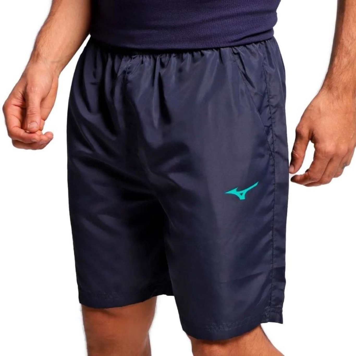 Bermuda Masculina Mizuno Big Logo - Foto 1