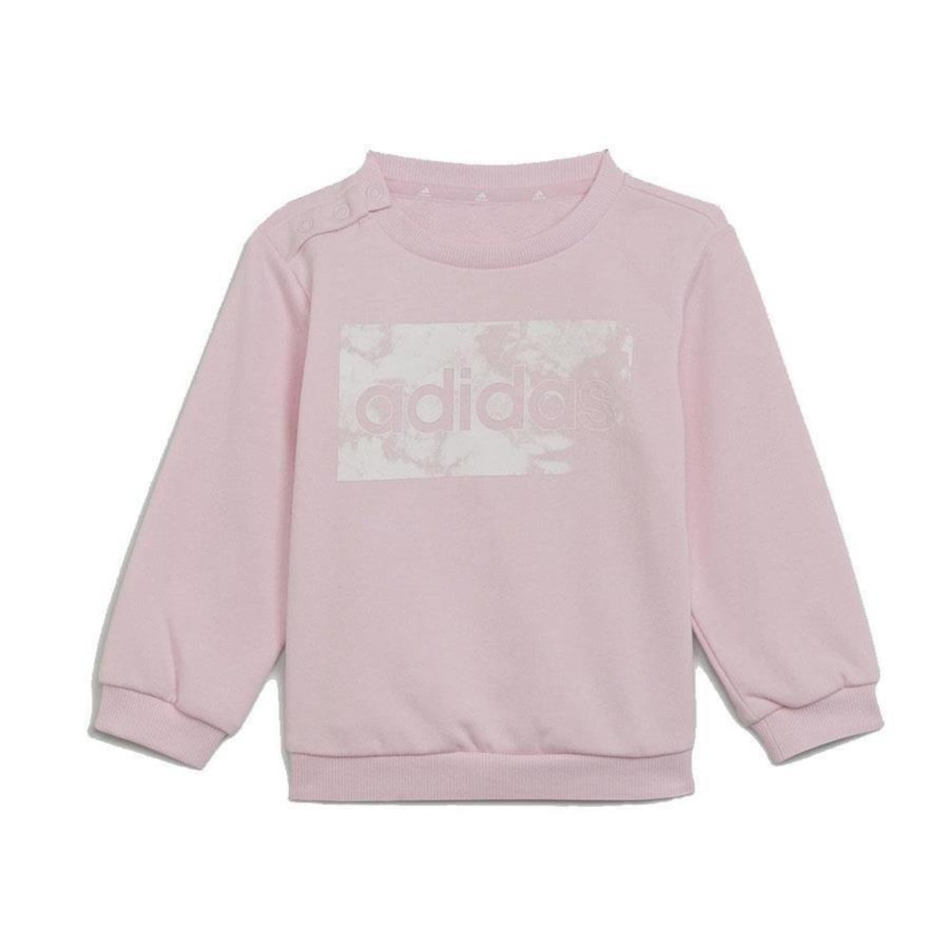 Conjunto adidas sale infantil rosa