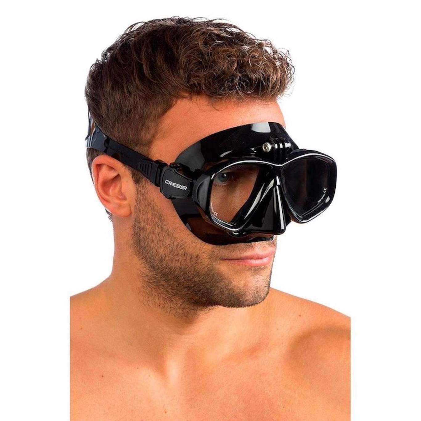 Kit Cressi Pro Star + Máscara Action + Dry + Anti Fog + Strap | Centauro