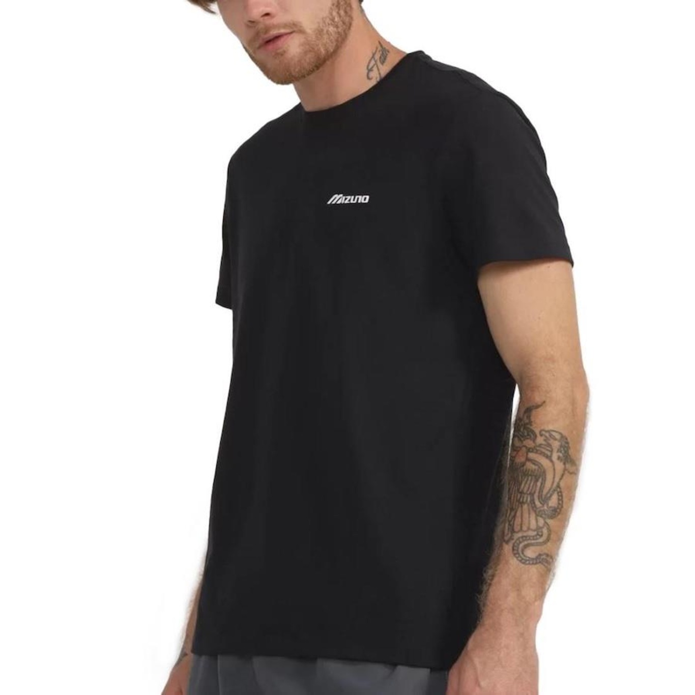 Camiseta Mizuno Basic Logo - Masculina - Foto 1