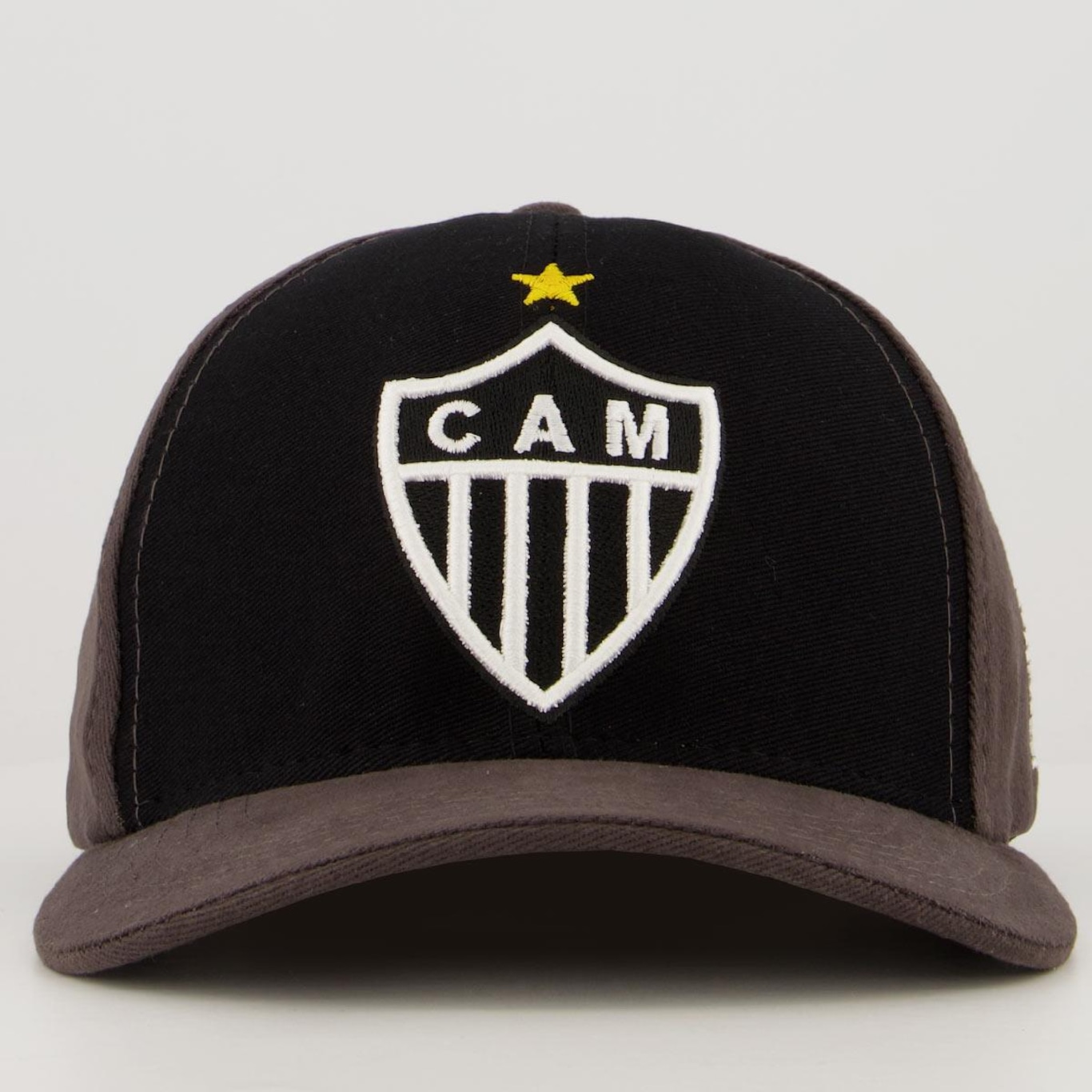 Boné Aba Curva Futfanatics Atlético Mineiro Logo - Snapback - Adulto - Foto 2