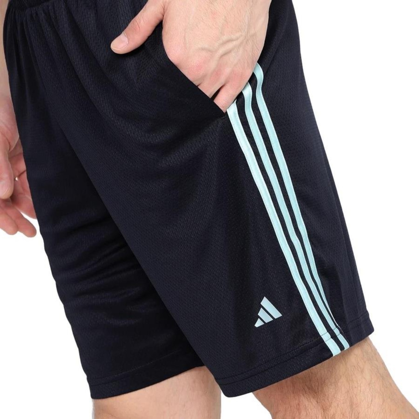 Bermuda adidas 3S - Masculina - Foto 3