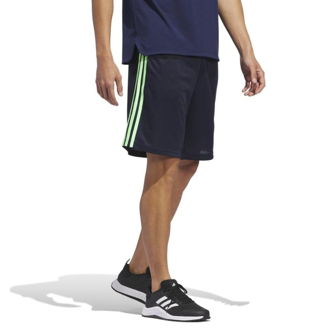 Bermuda adidas 3S - Masculina - Foto 3