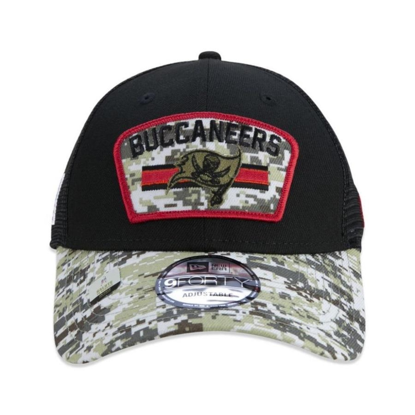 Boné Aba Curva New Era Tampa Bay Buccanners 940 NFL Salute to Service - Snapback - Adulto - Foto 3