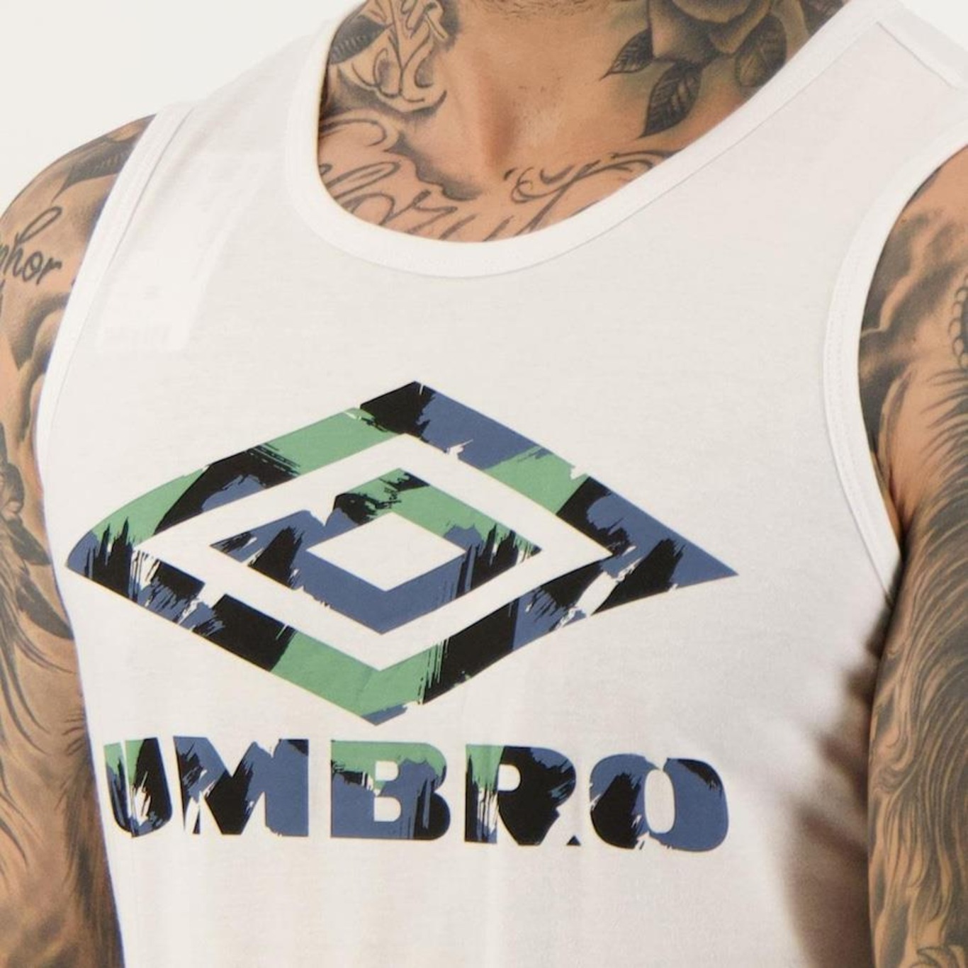 Camiseta Regata Umbro Diamond Beach - Masculina - Foto 4