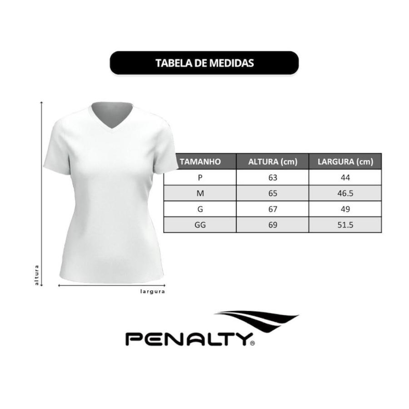 Kit Camisas Penalty X - 2 Unidades - Feminina - Foto 6