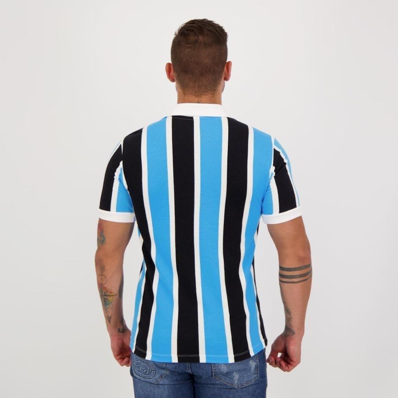 Camisa Futfanatics Grêmio Retrô 1983 - Masculina - Foto 3