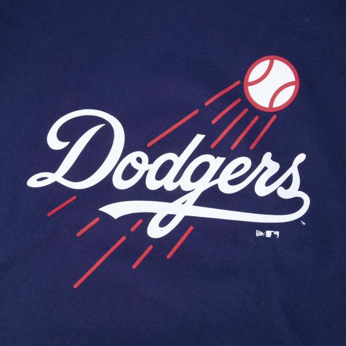 Camiseta New Era Regular MLB Los Angeles Dodgers Core Manga Curta Azul Royal - Masculino - Foto 3