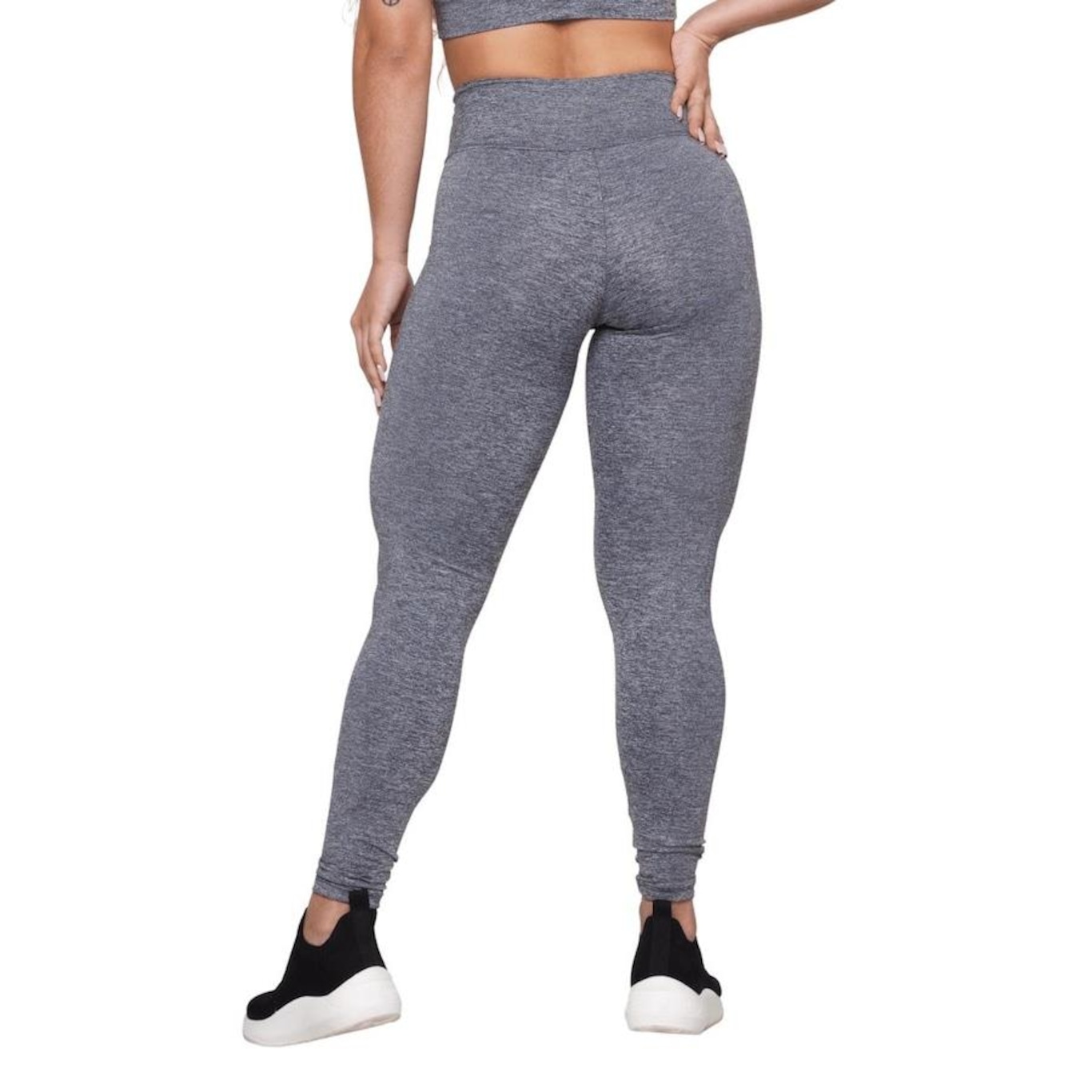 Calça Legging AVA Fitness Suplex Básica - Feminina - Foto 3