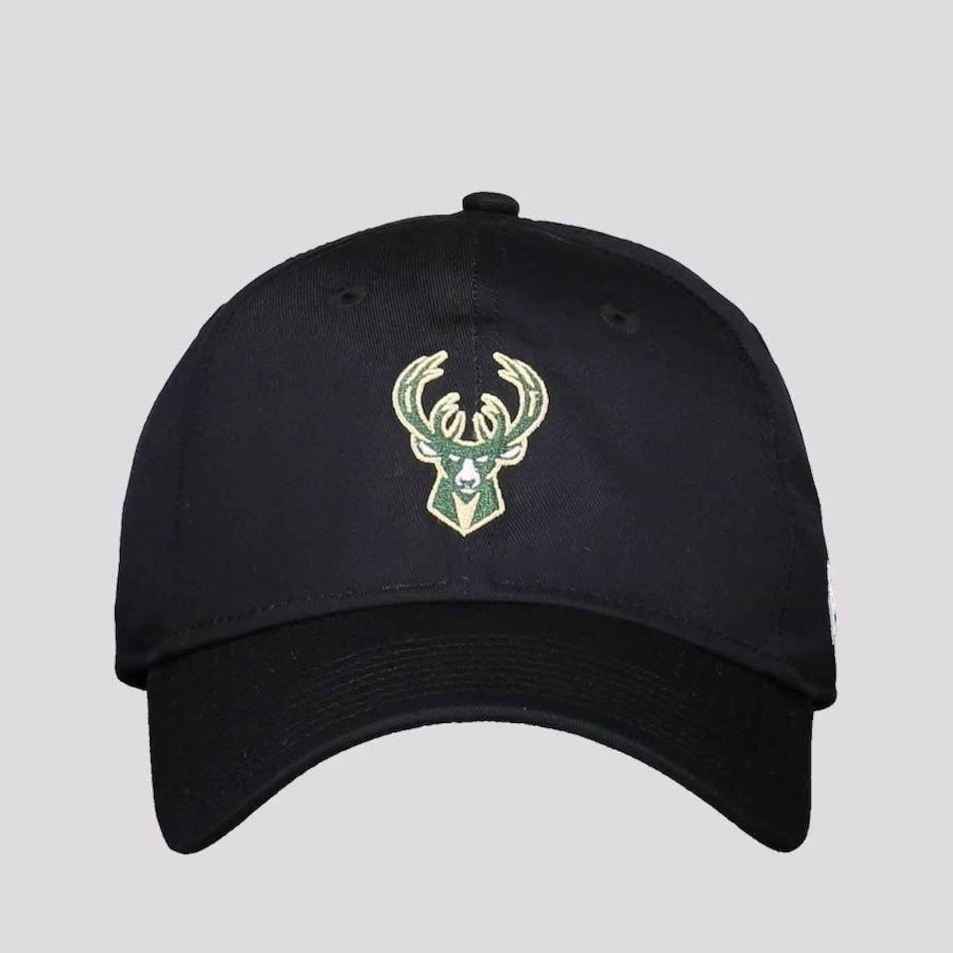 Boné Aba Curva New Era NBA Milwaukee Bucks 920 - Strapback - Adulto - Foto 2