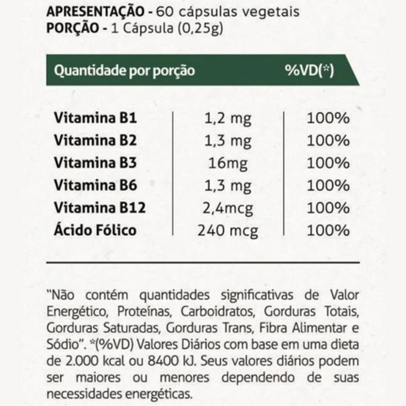 Kit De B Complex VitaminLife - 120 Cápsulas - 3 Unidades Veganas | Centauro