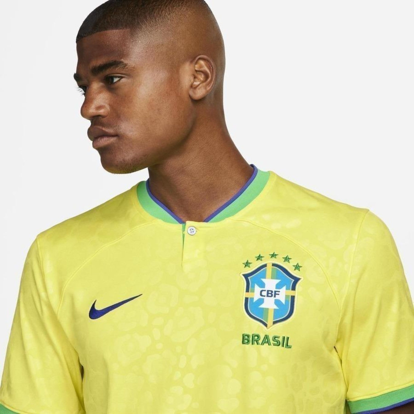 Camisa do Brasil Nike Torcedor Pro I 22/23 - Masculina em Promoção