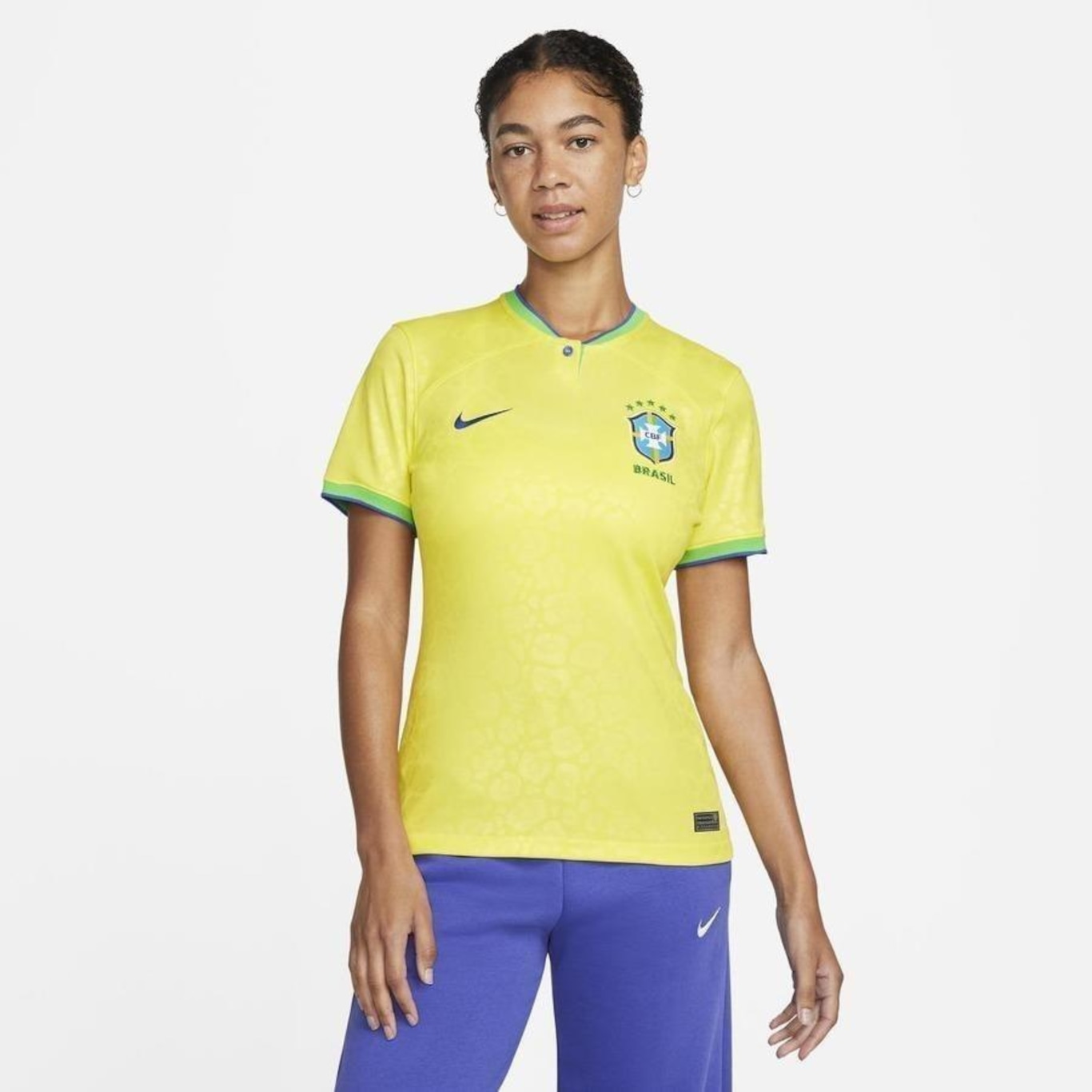 Camisa do Brasil Nike Torcedor Pro I 22/23 - Infantil em Promoção