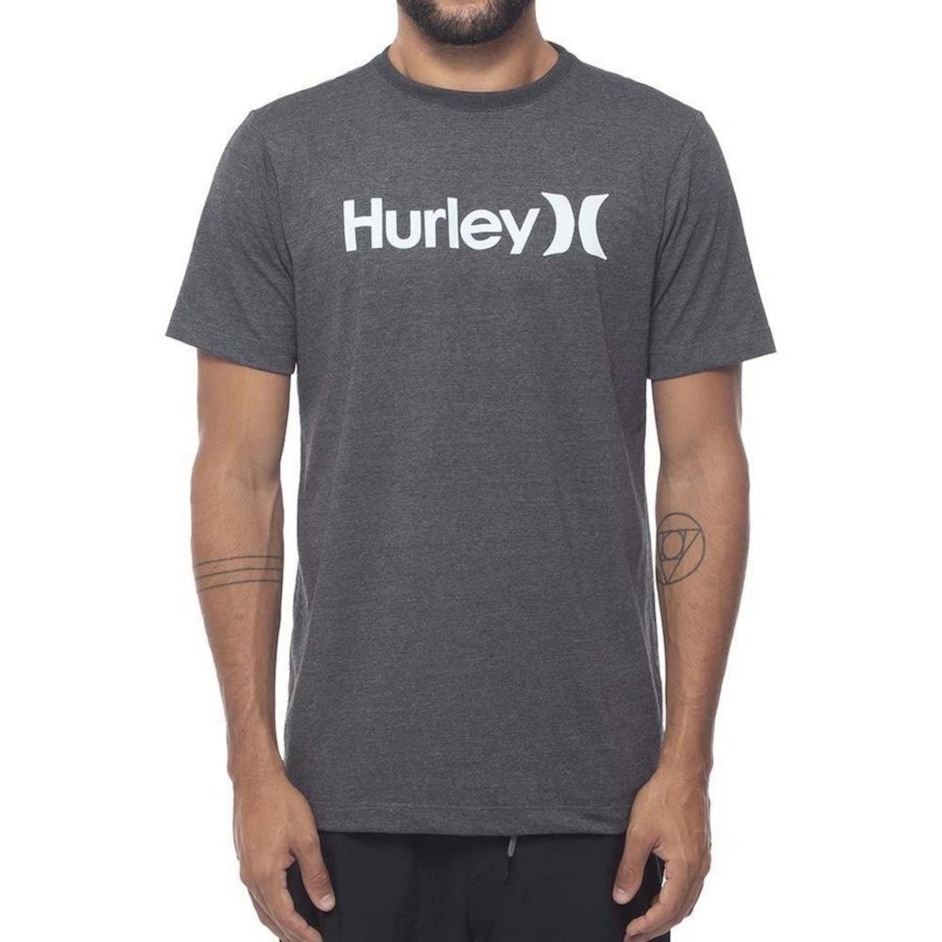 Camiseta Hurley O&O Solid - Masculina - Foto 1