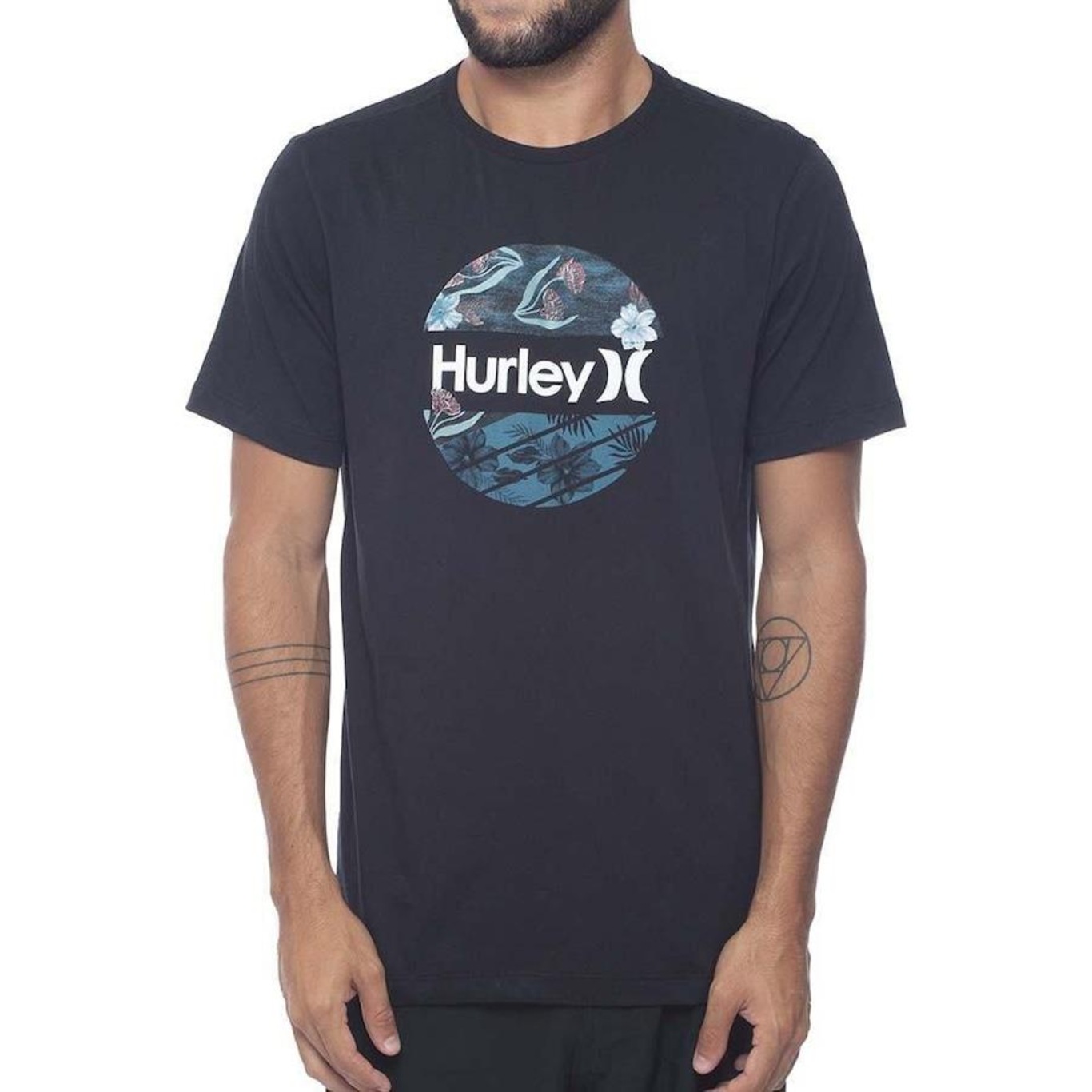 Camiseta Hurley Garden - Masculina - Foto 1