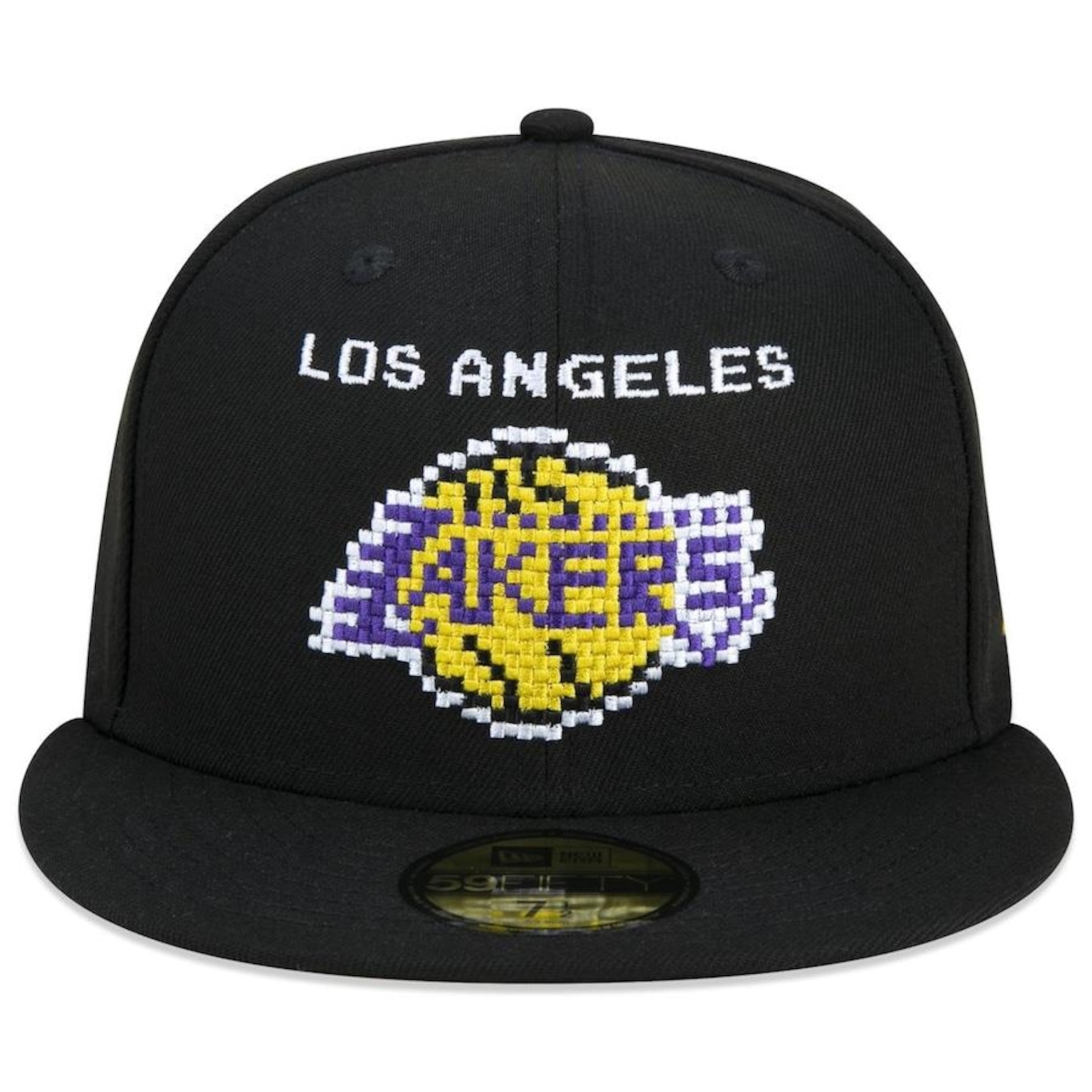 Boné Aba Reta New Era 59Fifty Nba Los Angeles Lakers Tecnologic - Fitted - Adulto - Foto 2