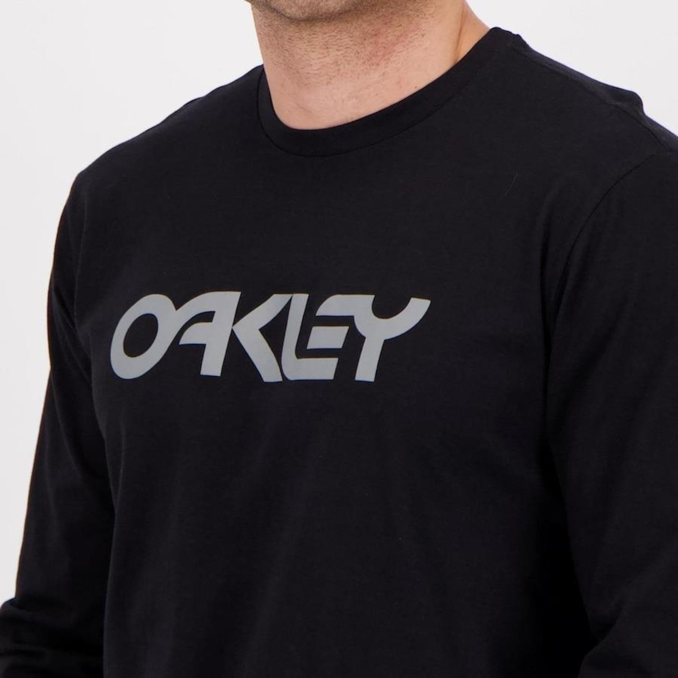 Camiseta Manga Longa Oakley Mark T - Masculina - Foto 4