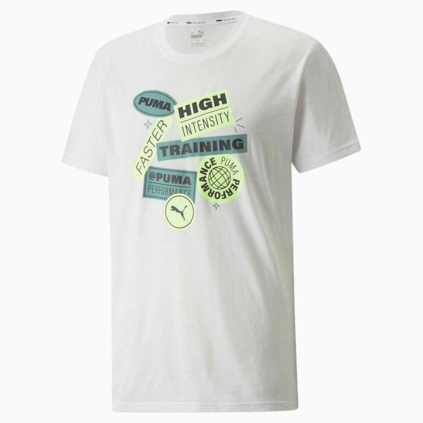 Camiseta Puma Performance Graphic Playful - Masculina - Foto 1