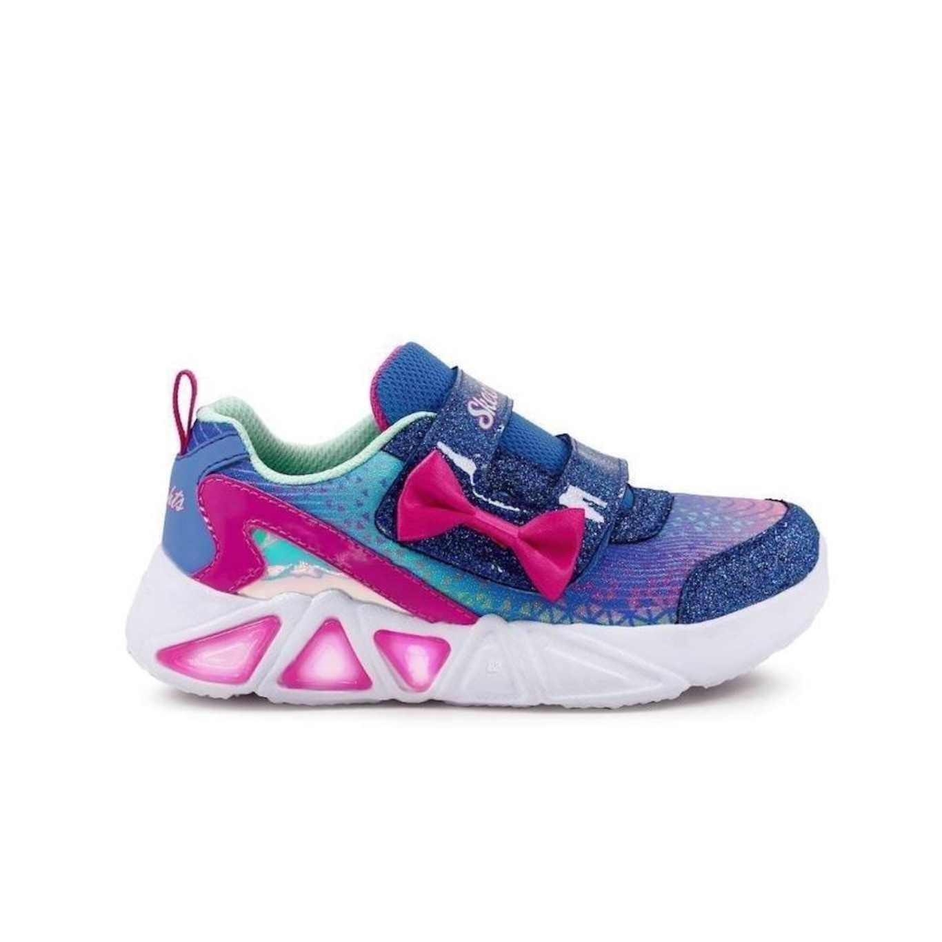 Tênis Skechers Tri Brights Lil Gleam - Infantil - Foto 1