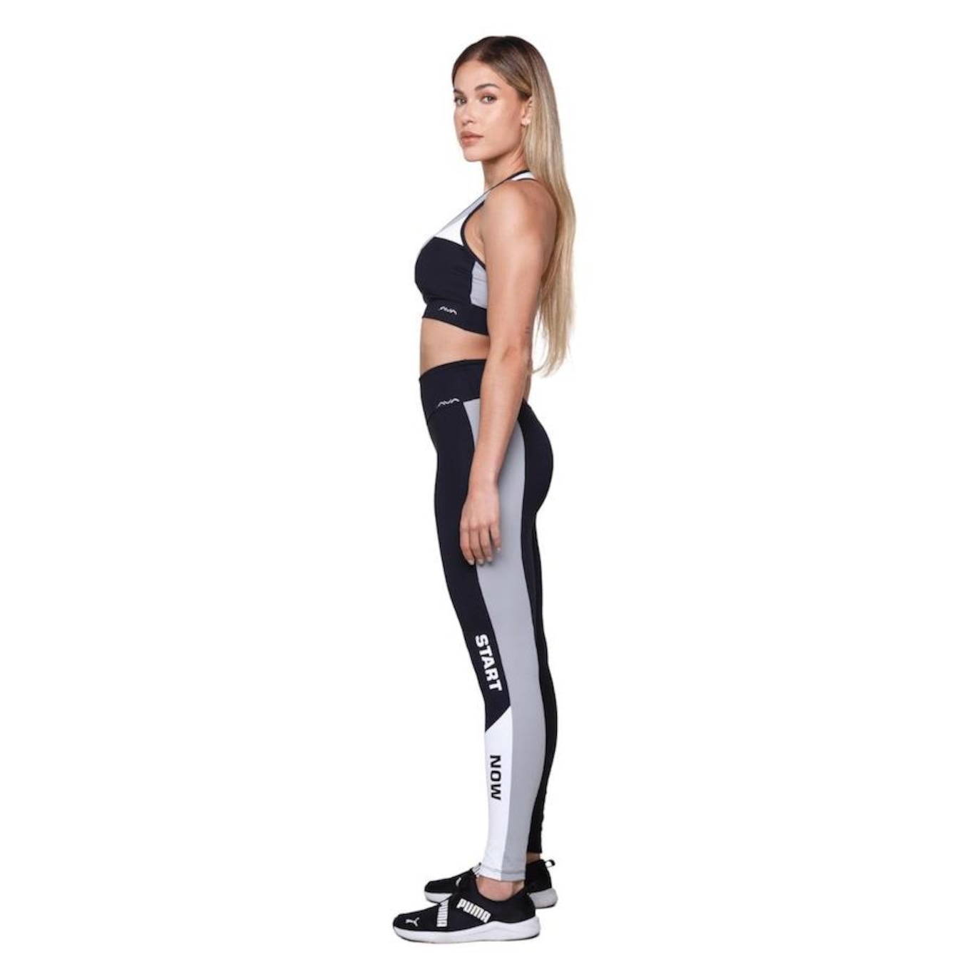 Calça Legging AVA Fitness Wear Start Now - Feminina - Foto 5