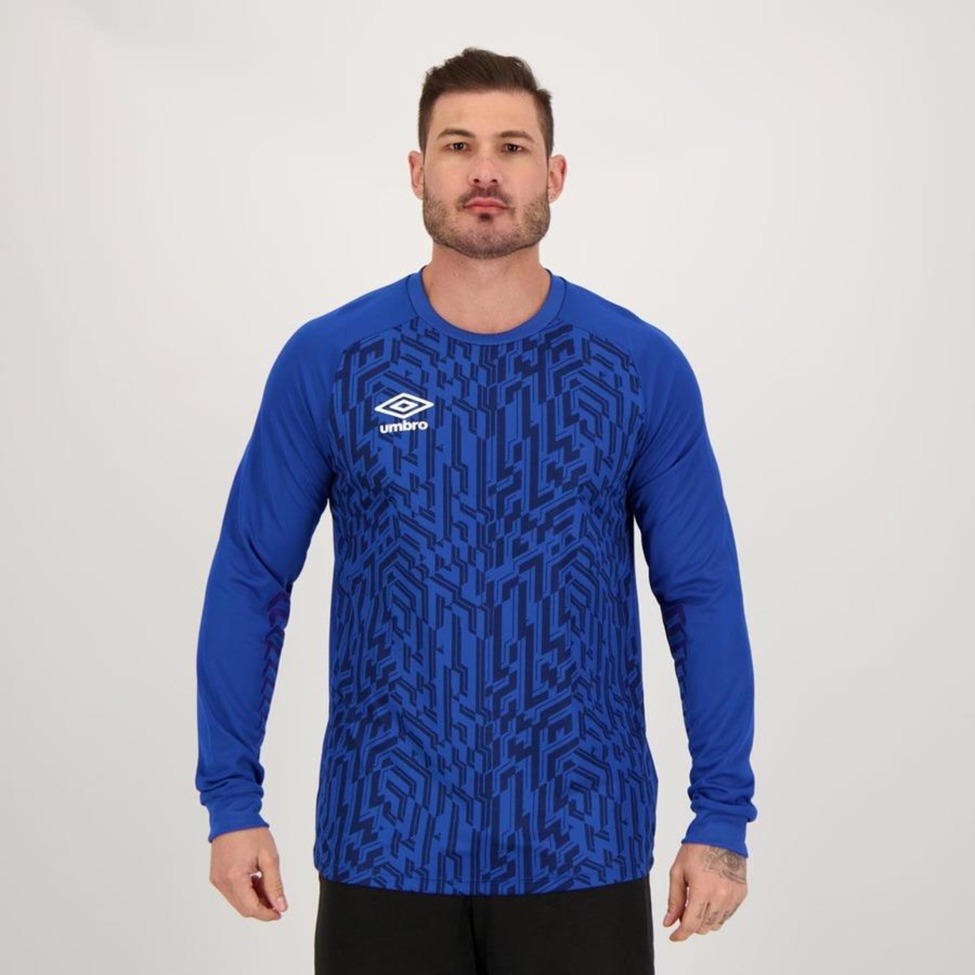 Camisa de Goleiro Manga Longa Umbro Gaudium - Masculina - Foto 5