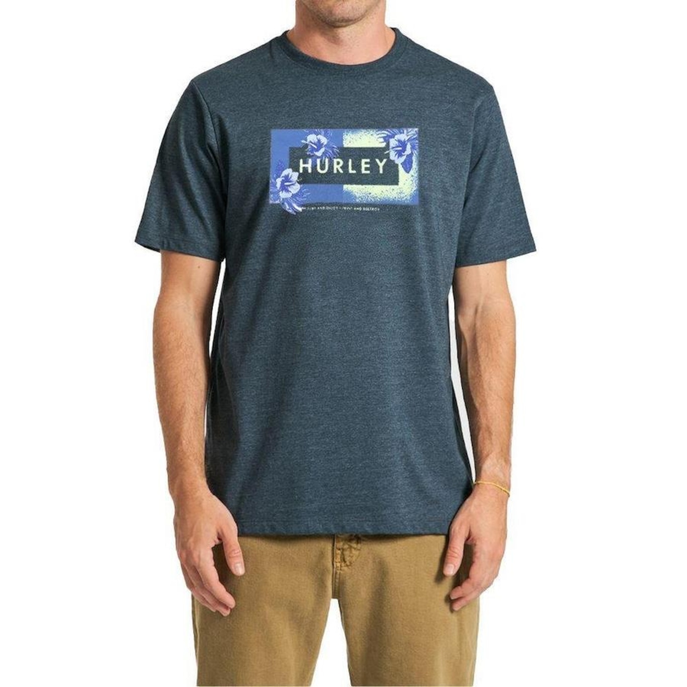 Camiseta Hurley Indoor - Masculina - Foto 1