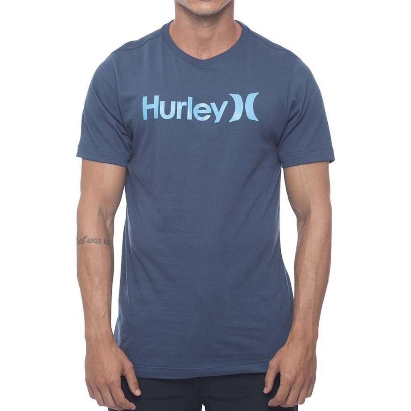 Camiseta Hurley O&O Solid - Masculina - Foto 1