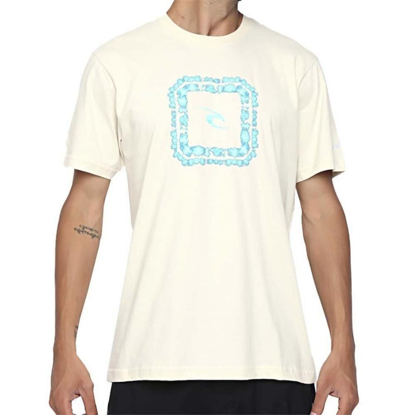 Camiseta Rip Curl 10M Icon Tee - Masculina - Foto 1