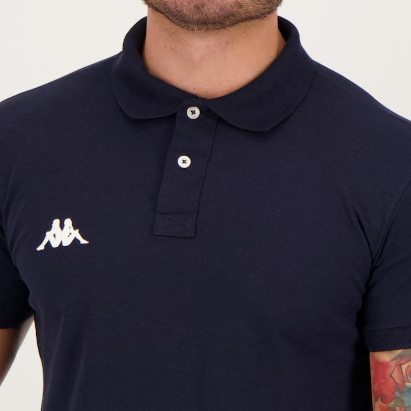 Camisa Polo Kappa Essential Sport - Masculina - Foto 4