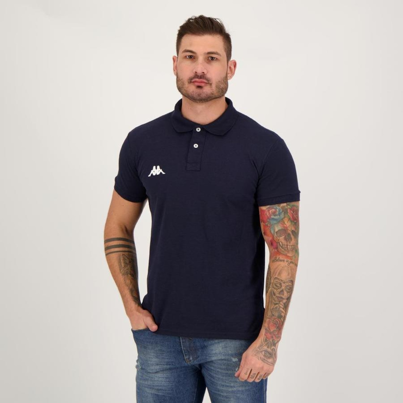 Camisa Polo Kappa Essential Sport - Masculina - Foto 5