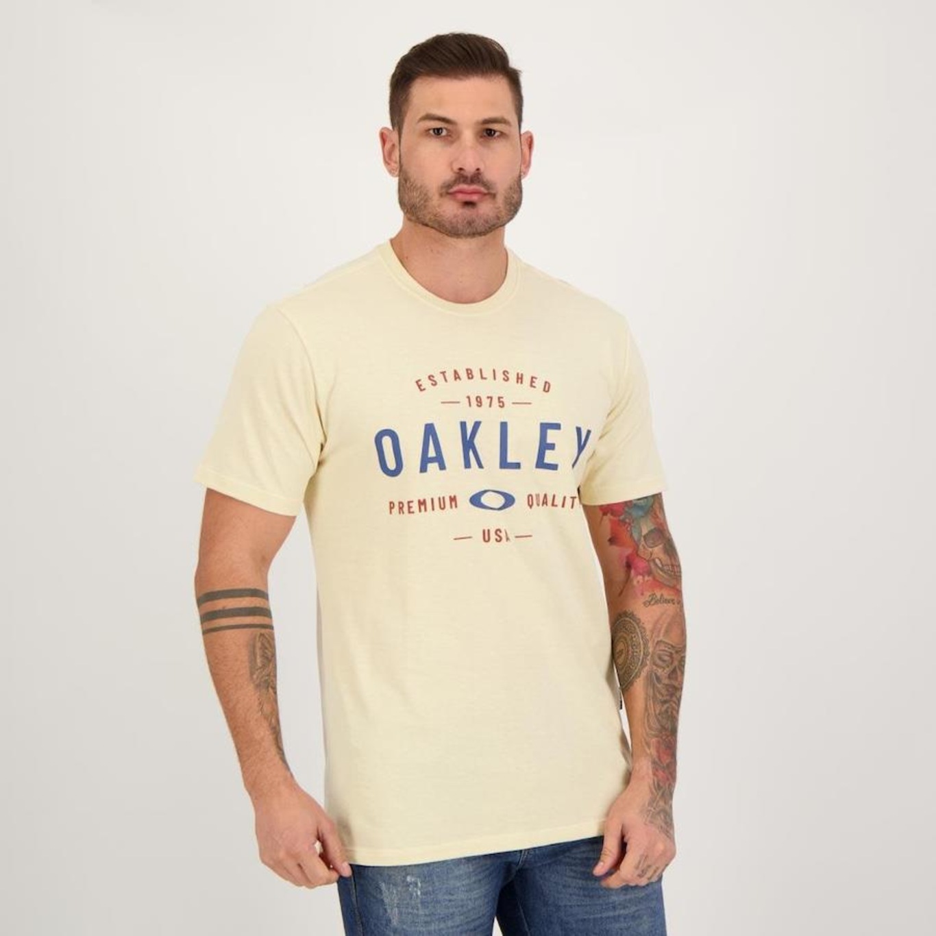 Camiseta Oakley Surf Branca - Compre Agora