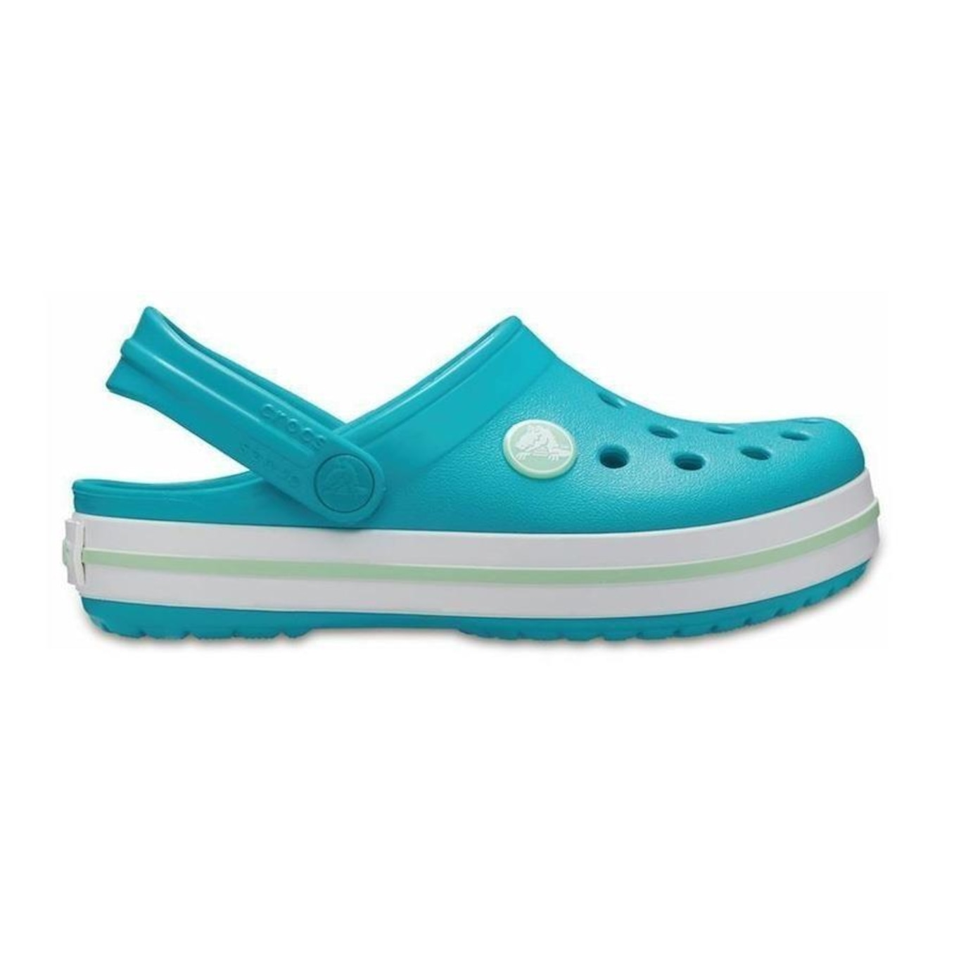 Sandália Crocs Crocband Clog - Infantil - Foto 1