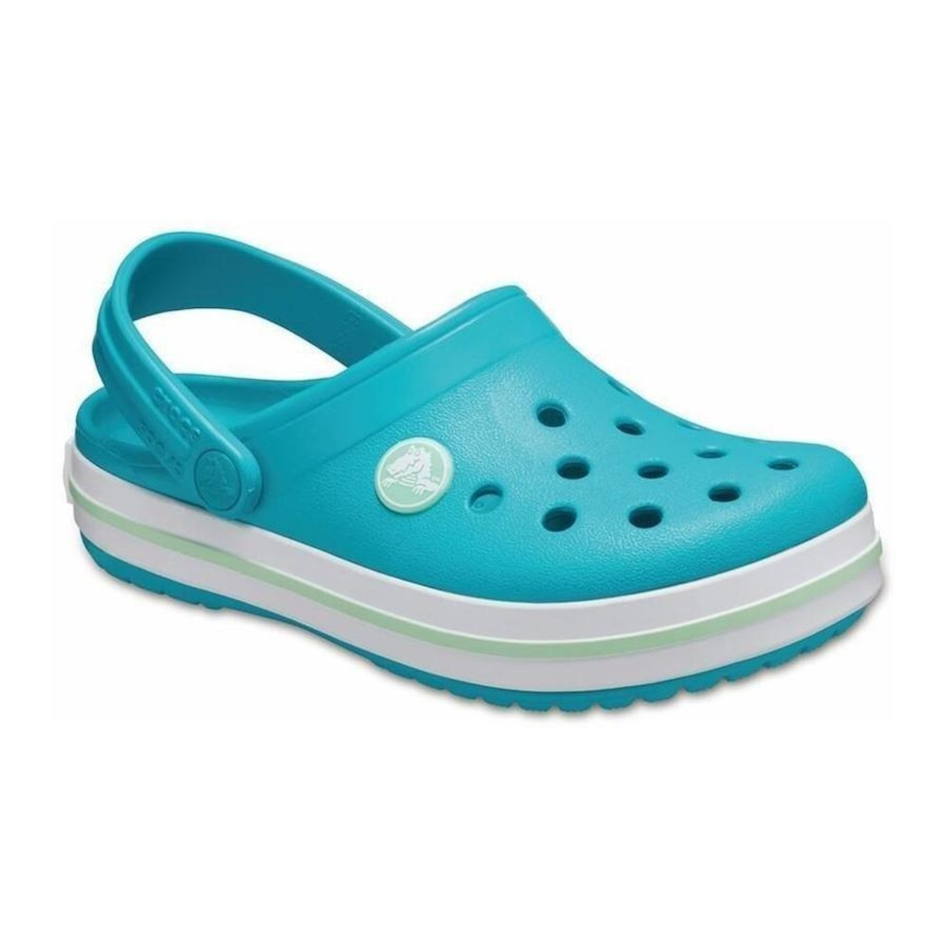 Sandália Crocs Crocband Clog - Infantil - Foto 2