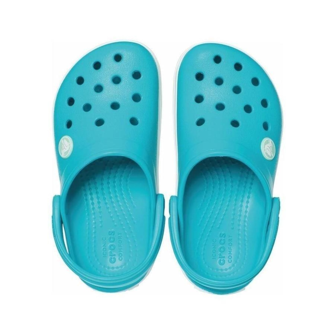 Sandália Crocs Crocband Clog - Infantil - Foto 4