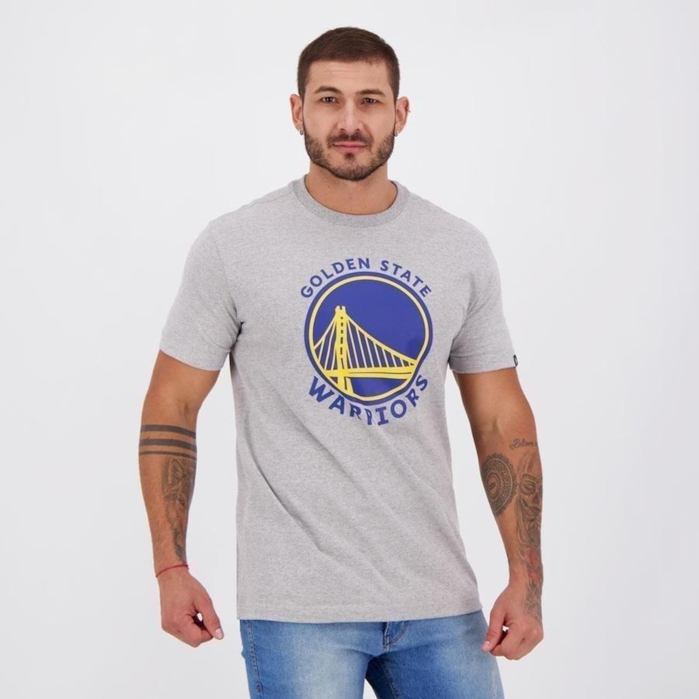 Camiseta New Era NBA Golden State Warriors - Masculina - Foto 2