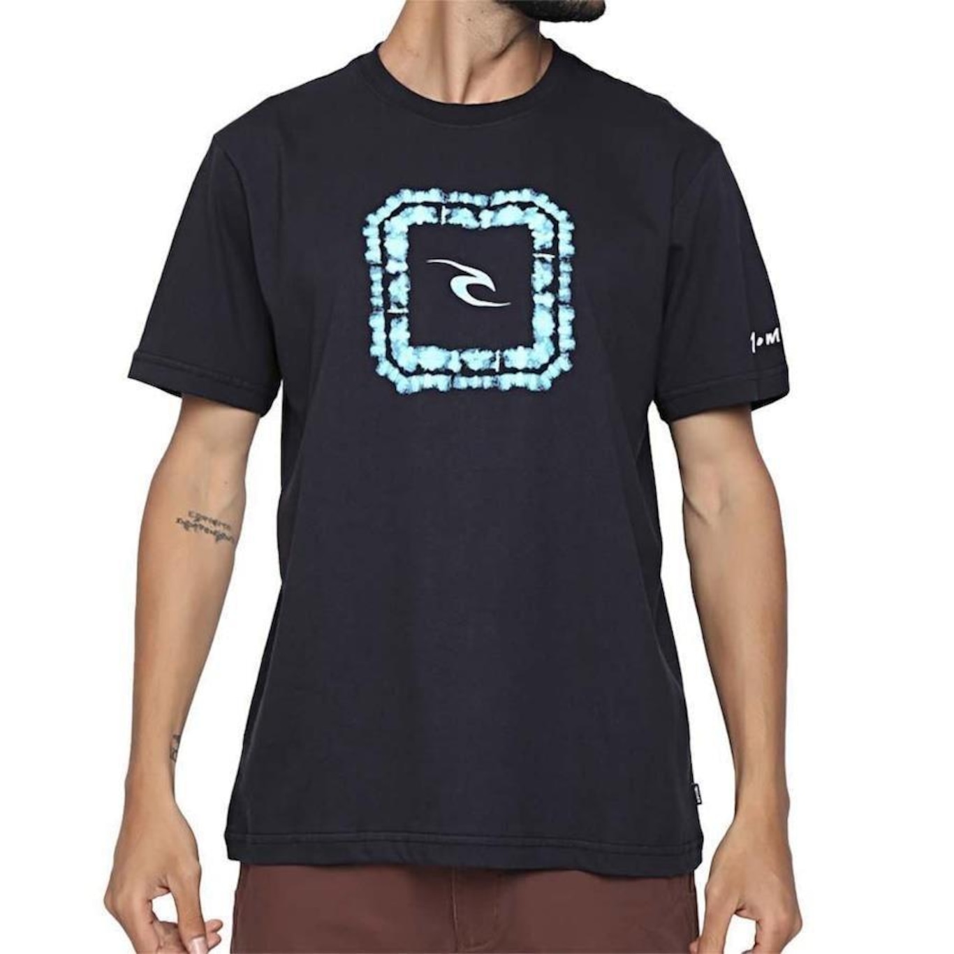 Camiseta Rip Curl 10M Icon Tee - Masculina - Foto 1