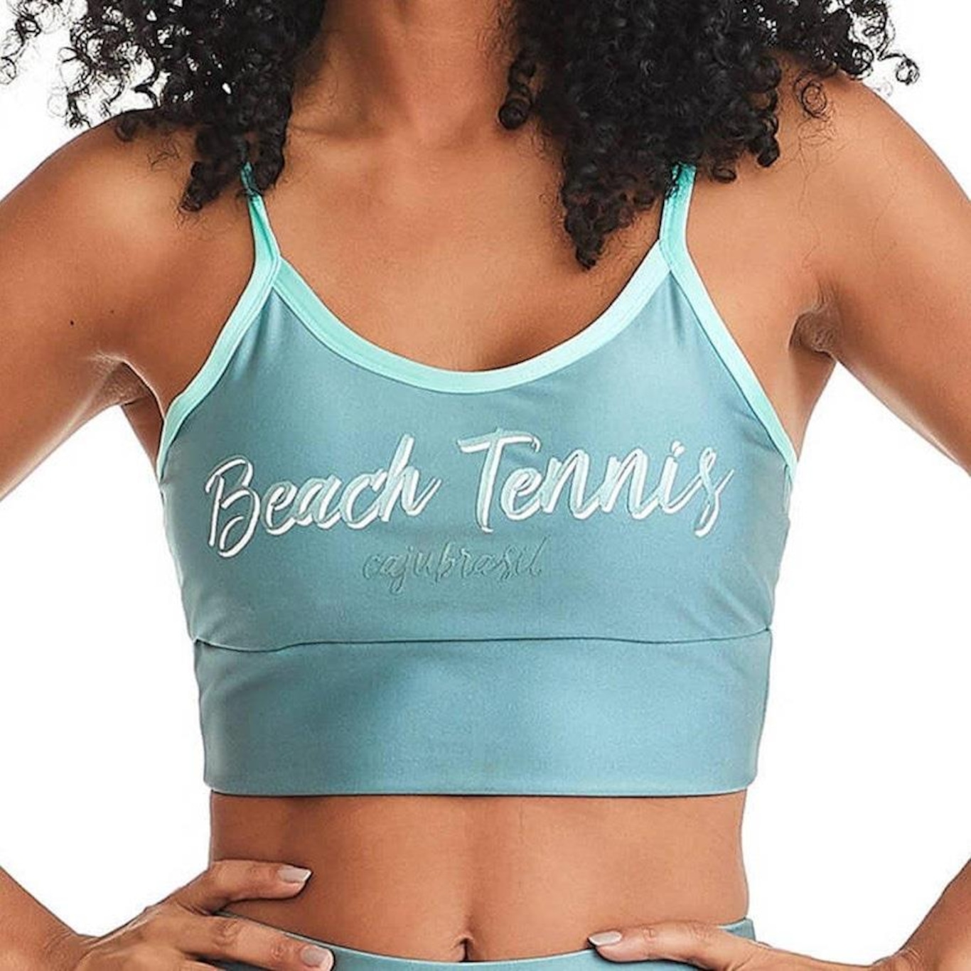 Sports Bra Turquoise Beach - Bom Fit Brasil