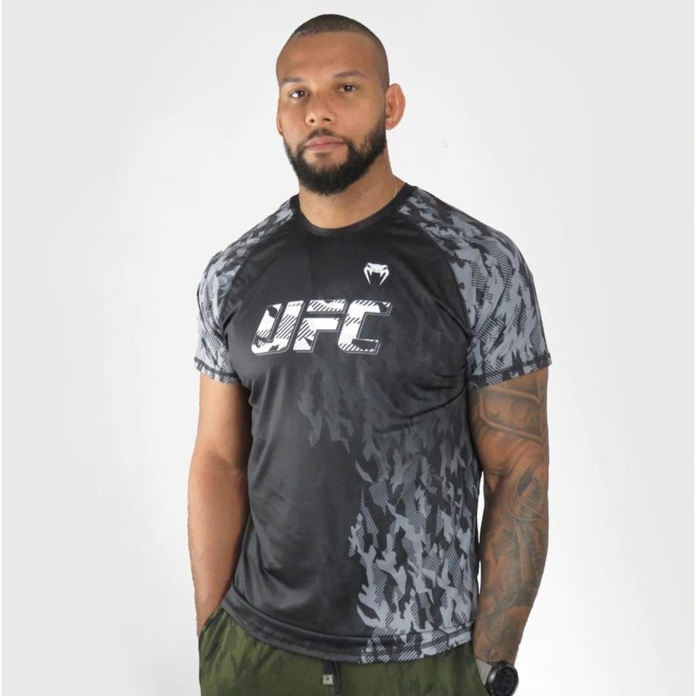 Camiseta Ufc Venum Authentic Fight Week Men''S Performance Short Sleeve -  Masculina